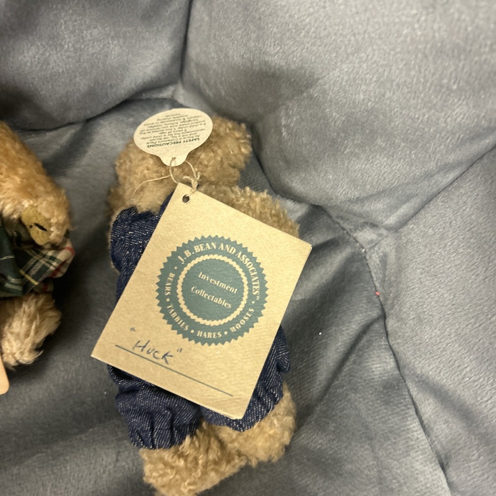 Boyds Bears HUCK BECKY CHANEL 6" Bear Lot Of 3. With Tags - Picture 6 of 8